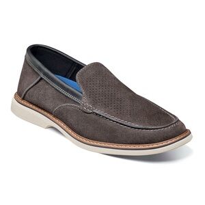 Men's Brown Suede Loafers